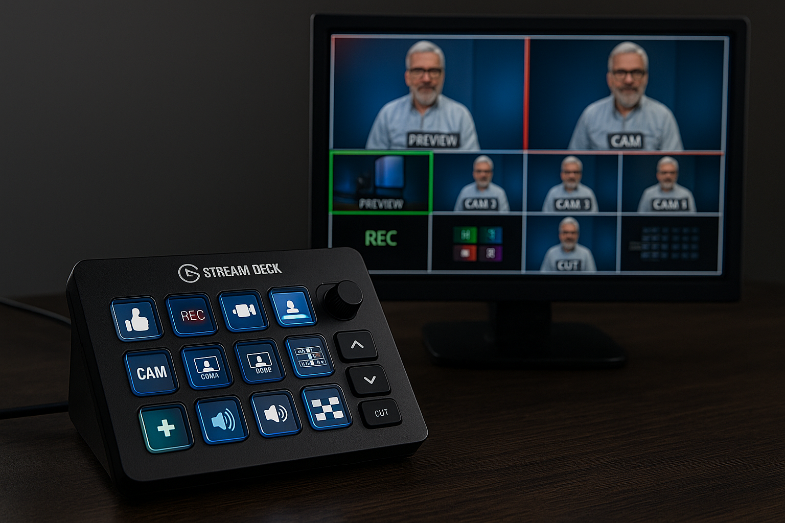 Configuration de production video compacte