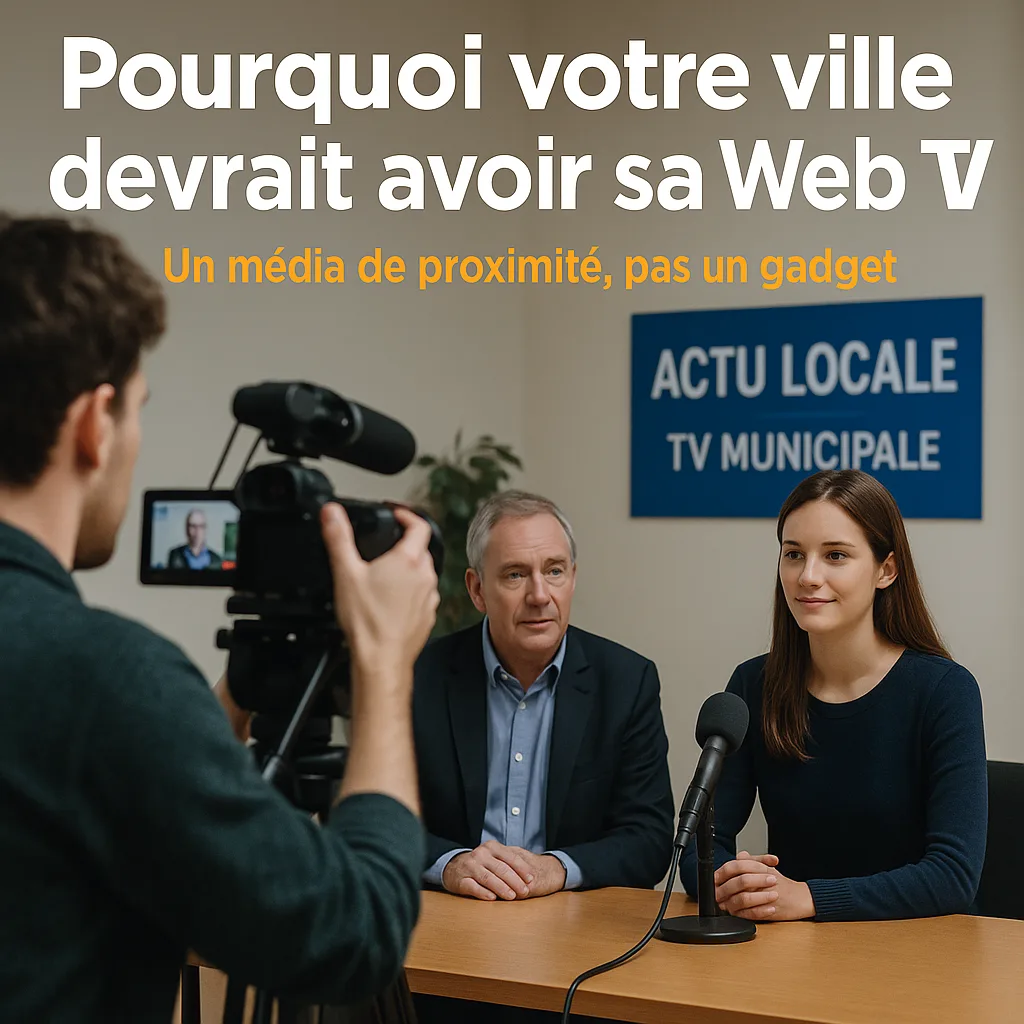 Entretien Web TV dans une mairie