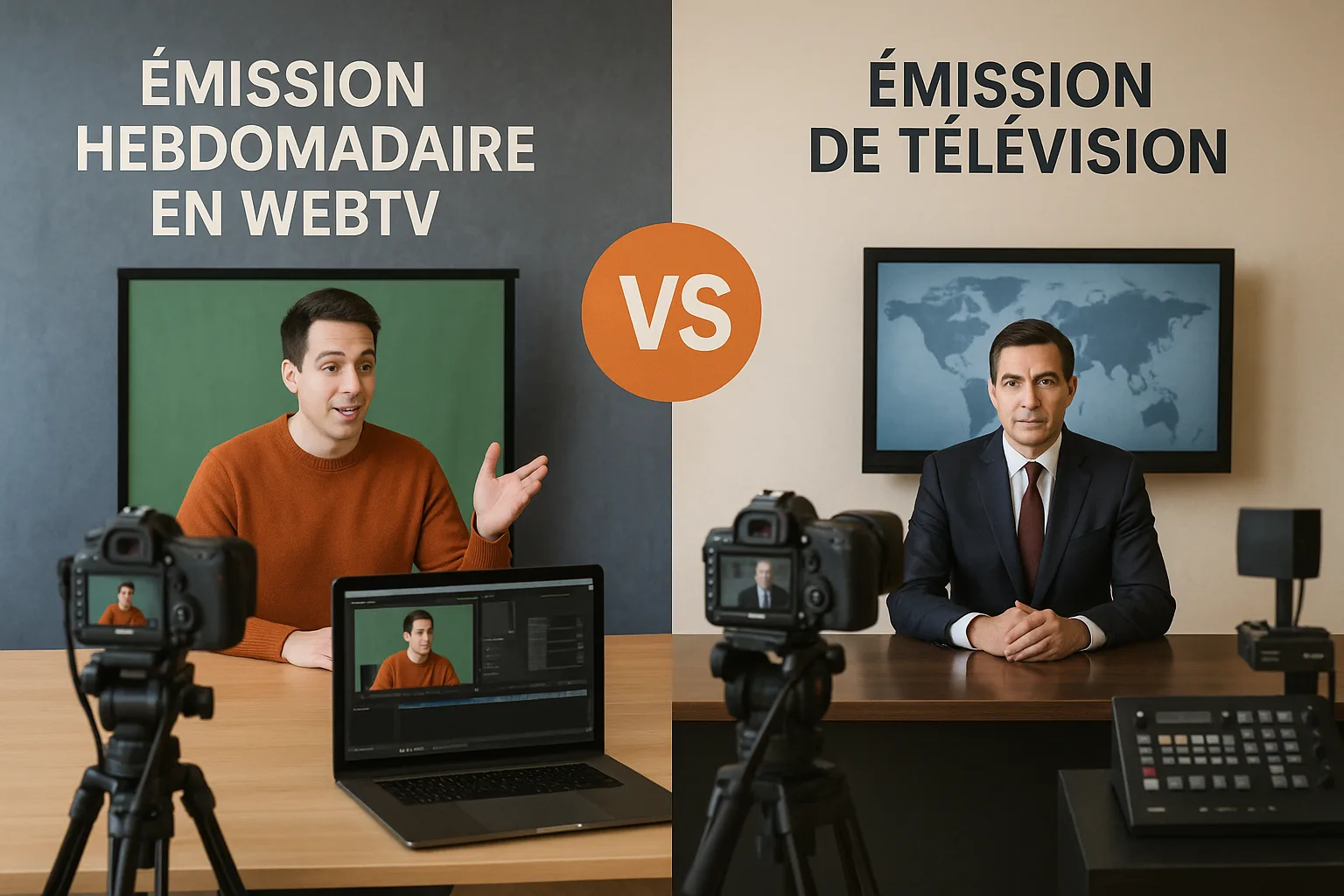 WebTV vs Television Traditionnelle
